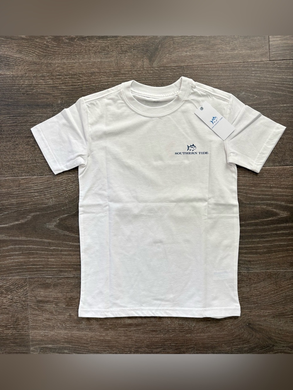 Southern Tide Football Tee - Size Small (6/7) NEW!